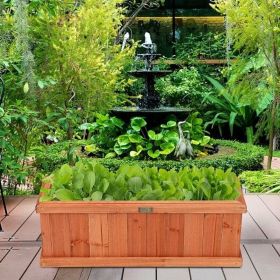 Versatile Wooden Planter Box