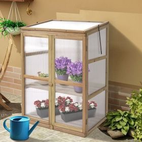 Garden Portable Wooden Greenhouse