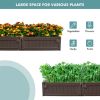 Adjustable 4 x 4 Garden Bed Planter Box Kit