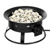 58,000 BTU Portable Firebowl with Cover and Carry Kit