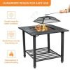 31-Inch Four-in-One Fire Pit Table