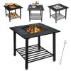 31-Inch Four-in-One Fire Pit Table