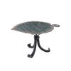 Aspen Leaf Birdbath with Tripod Stand