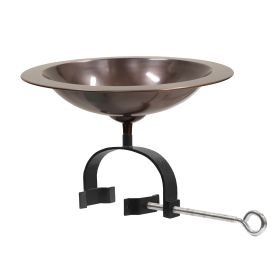 Classic II Birdbath with Over Rail Bracket