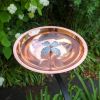 Dogwood Birdbath with Rail Mount Bracket