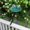 Lilypad Birdbath with Rail Mount Bracket