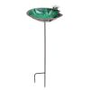 Lilypad Birdbath with Stake