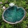 Lilypad Birdbath with Stake