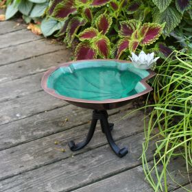 Lilypad Birdbath with Tripod Stand