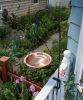 Simple Copper Hanging Birdbath