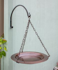 Classic Copper Hanging Birdbath