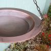 Classic Copper Hanging Birdbath