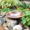 Hammered Copper Bowl with Rim & Non-threaded