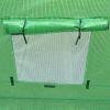 Greenhouse Kit with Steel Frame and Green Cover