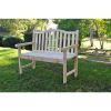 Naturally Colored Cedar Wood Bench