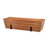 Large Copper Flower Box Mounting Kit