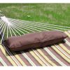 Desert Stripe Rope Hammock Set with Stand Pad and Pillow