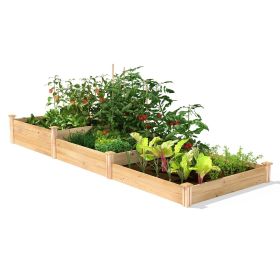 Cedar 3-Tier Raised Garden Bed - Made in USA