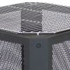 Small Grelha Square Fire Pit with Grilling Grate