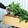 FarmHome 8-Grid Fir Raised Garden Planter Box