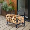 Small Heavy Duty Steel Firewood Holder