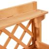 Wooden Potting Bench with Storage Drawer