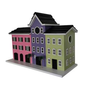 Rainbow Row Birdhouse