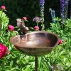 Heart Shaped Birdbath on Stake