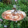 Hummingbird Birdbath with Stake