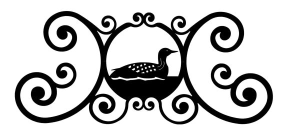 Loon Over Door Plaque