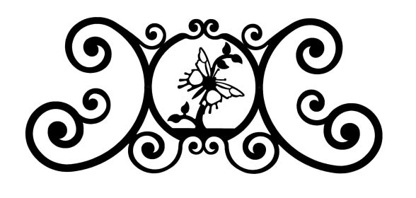 Butterfly Over Door Plaque