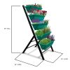 5-Tier Green Vertical Garden Elevated Planter