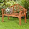 Folding Garden Eucalyptus Bench