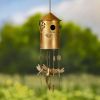 Assorted Style Hanging Birdhouse Wind Chimes-Set of 6