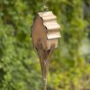 Cottage Style Birdhouse on Stake