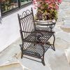 "Valley Forge" Iron Garden Arm Chair