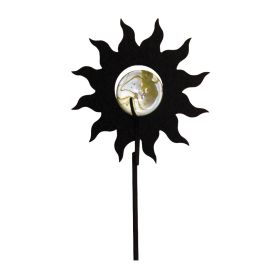 Sun Marble Garden Stake