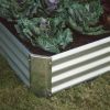 Industrial Steel Raised Garden Bed Metal Planter with Lining