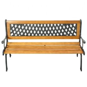 Patio Cast Iron Bench