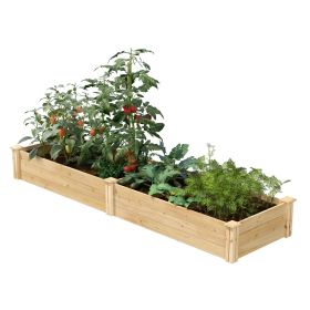 Pine Wood Raised Garden Bed Planter Frame