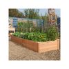 Solid Wood Raised Garden Bed Planter