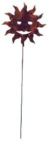 Sun Rusted Garden Stake