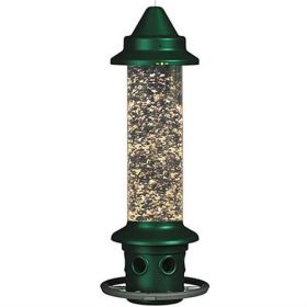 Squirrel-Proof Bird Feeder with Perch Ring