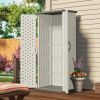 Heavy Duty Vertical Garden Storage Shed