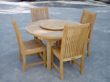 Bahama Oval Extension & Chicago Chair Dining Set