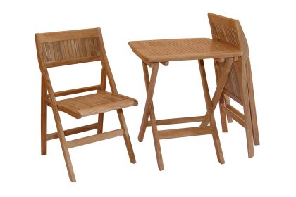 Windsor 3-Piece Square Table Bistro Set