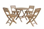 Chester Alabama 5-Pieces Bistro Set