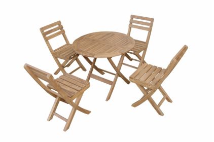 Chester Alabama 5-Pieces Bistro Set