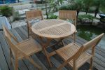 Windsor 5-Piece Round Table Bistro Set