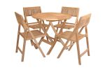 Windsor 5-Piece Round Table Bistro Set